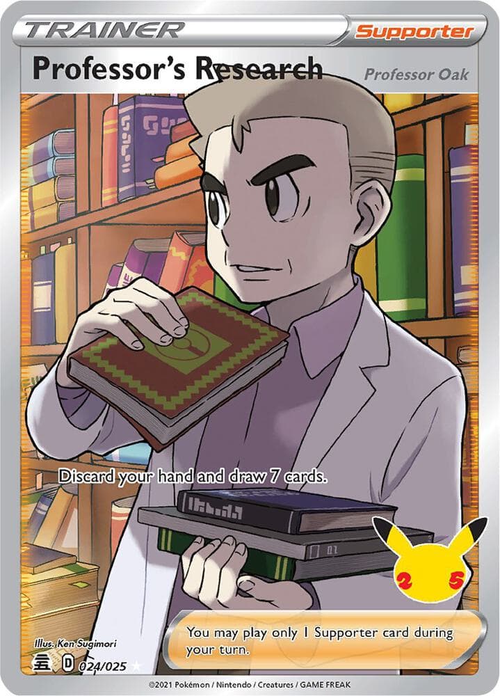 Professor's Research (Professor Oak) Supporter