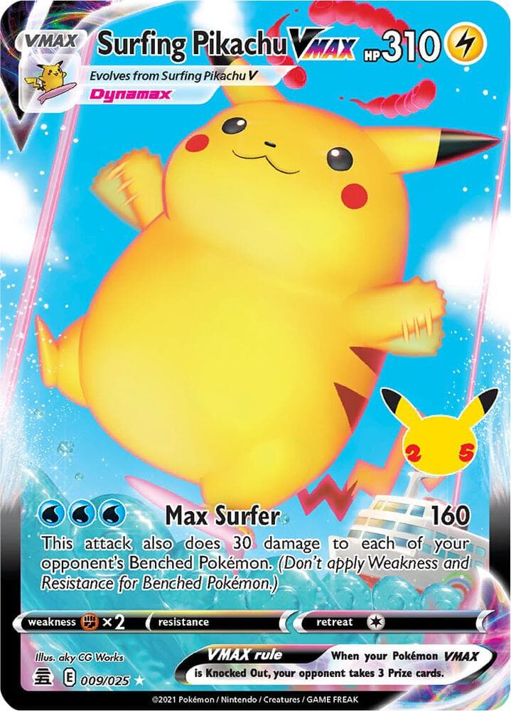 Surfing Pikachu VMAX VMAX