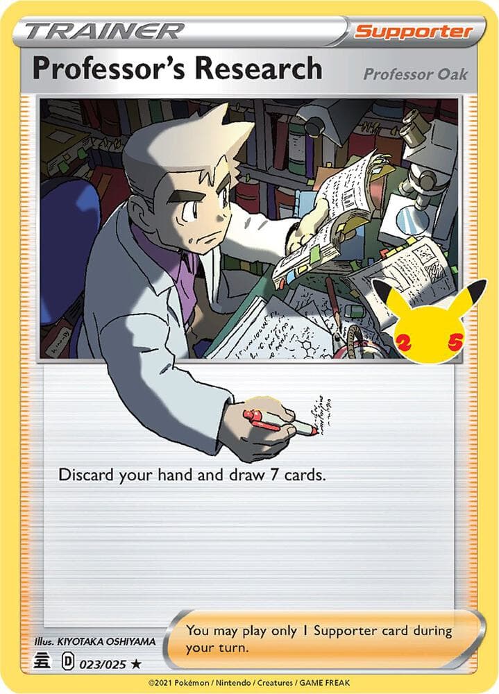 Professor's Research (Professor Oak) Supporter