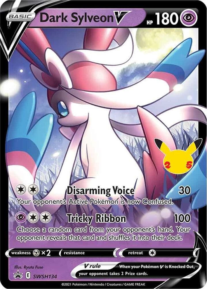 Dark Sylveon V SWSH134 Basic