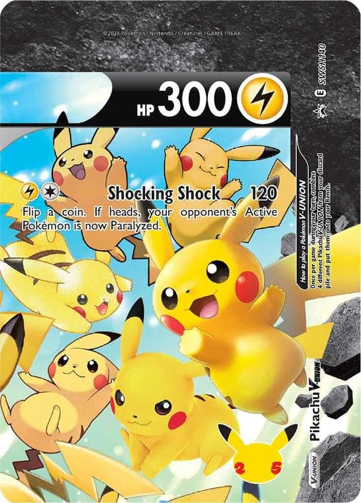Pikachu V Union SWSH140 V-UNION