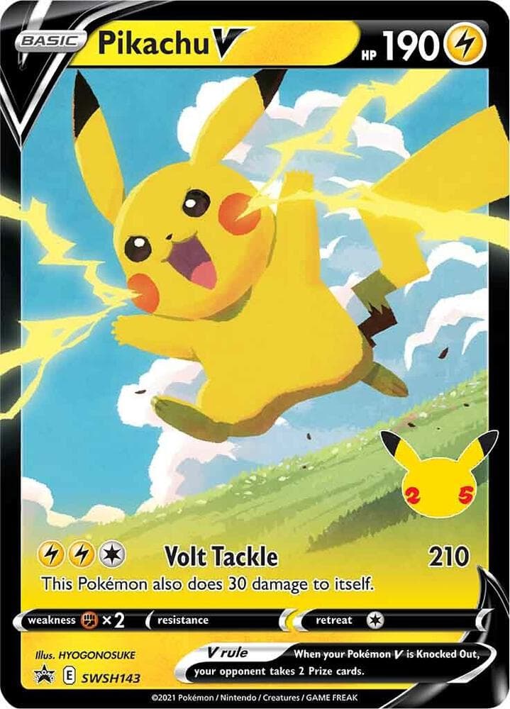 Pikachu V SWSH143 Basic