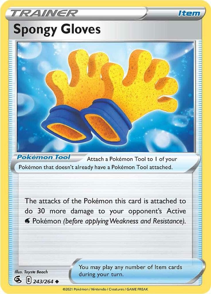Spongy Gloves Item · Pokémon Tool