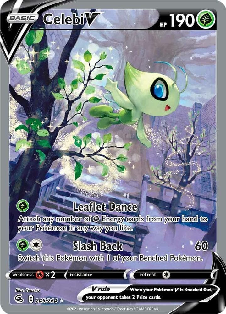 Celebi V Alternate Full Art Basic