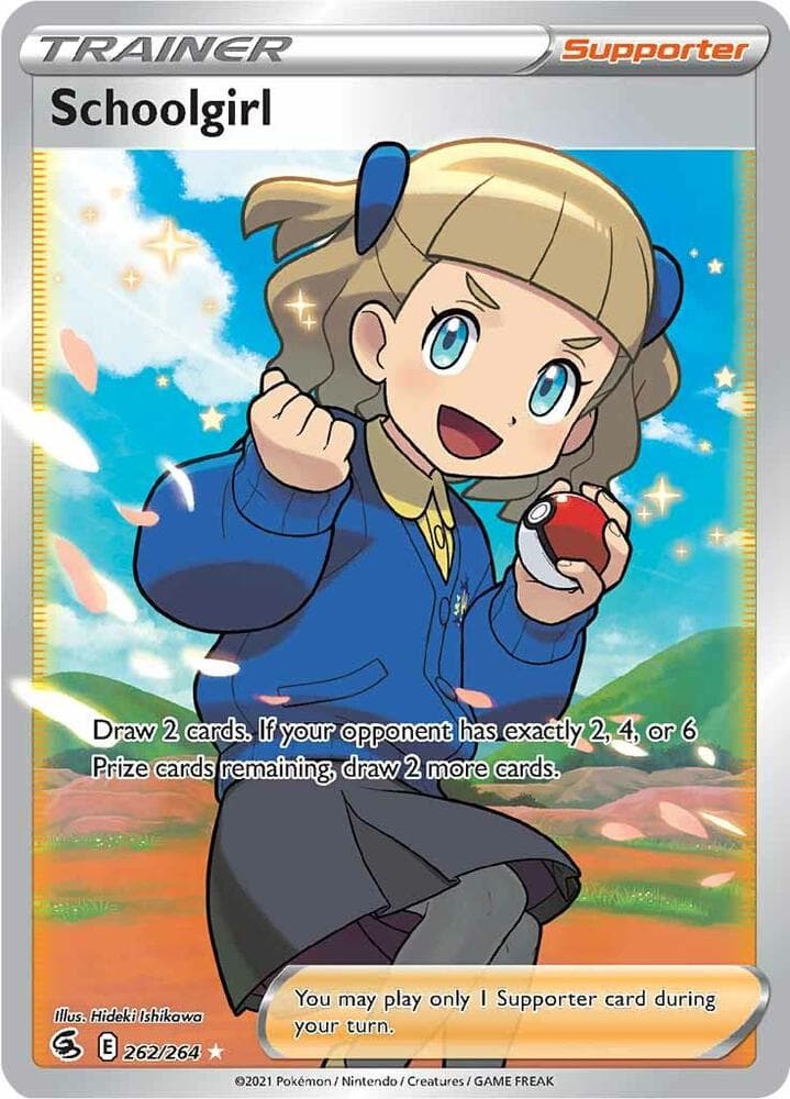 Schoolgirl Full Art Supporter