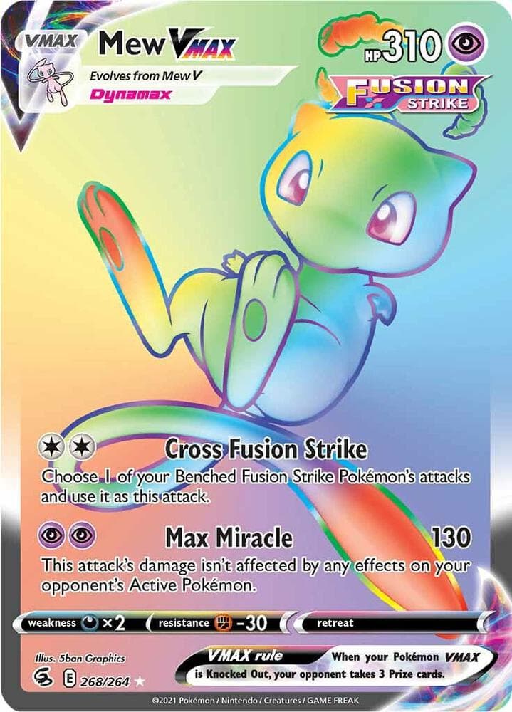 Mew VMAX Secret VMAX