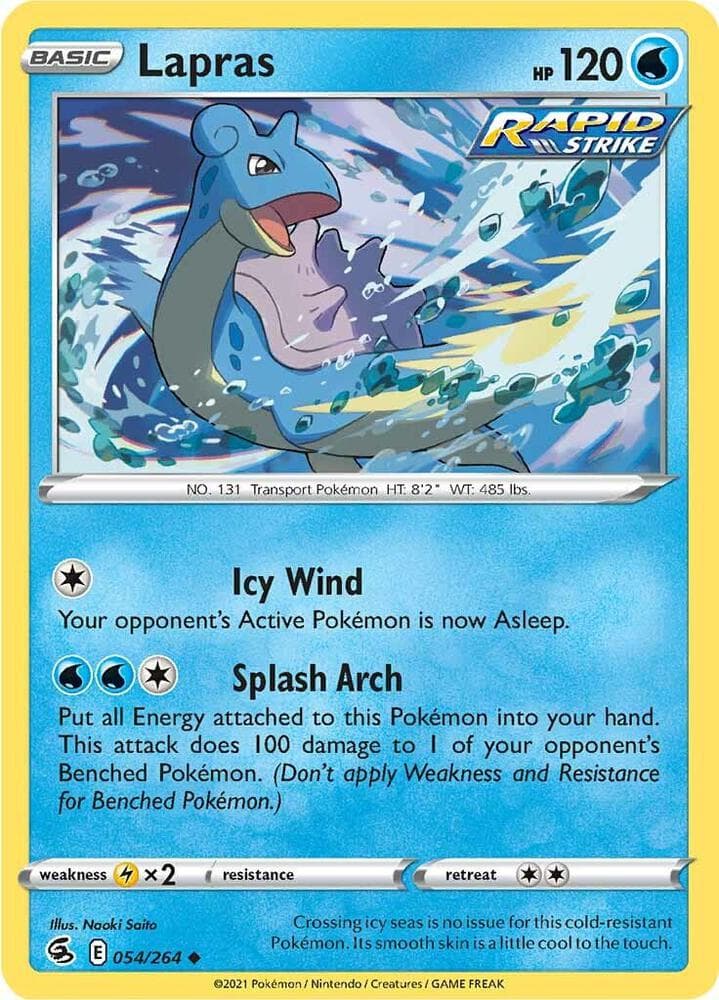 Lapras Basic · Rapid Strike
