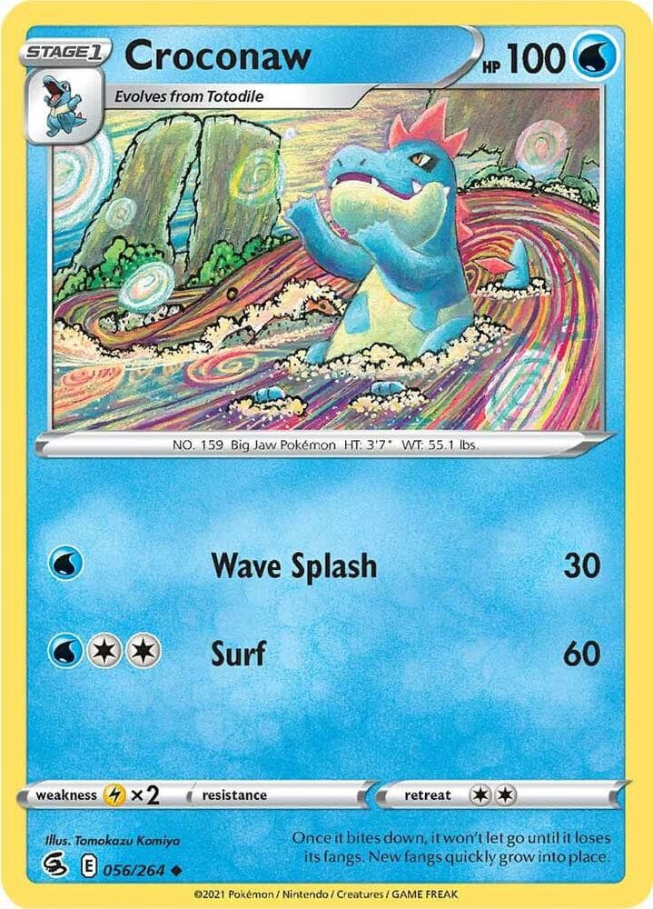 Croconaw Stage 1