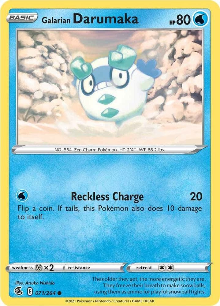 Galarian Darumaka Basic