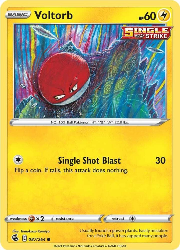 Voltorb Basic · Single Strike