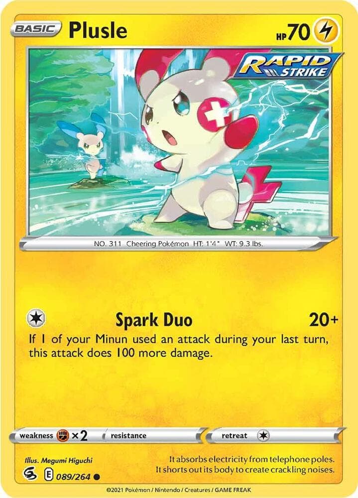 Plusle Basic · Rapid Strike