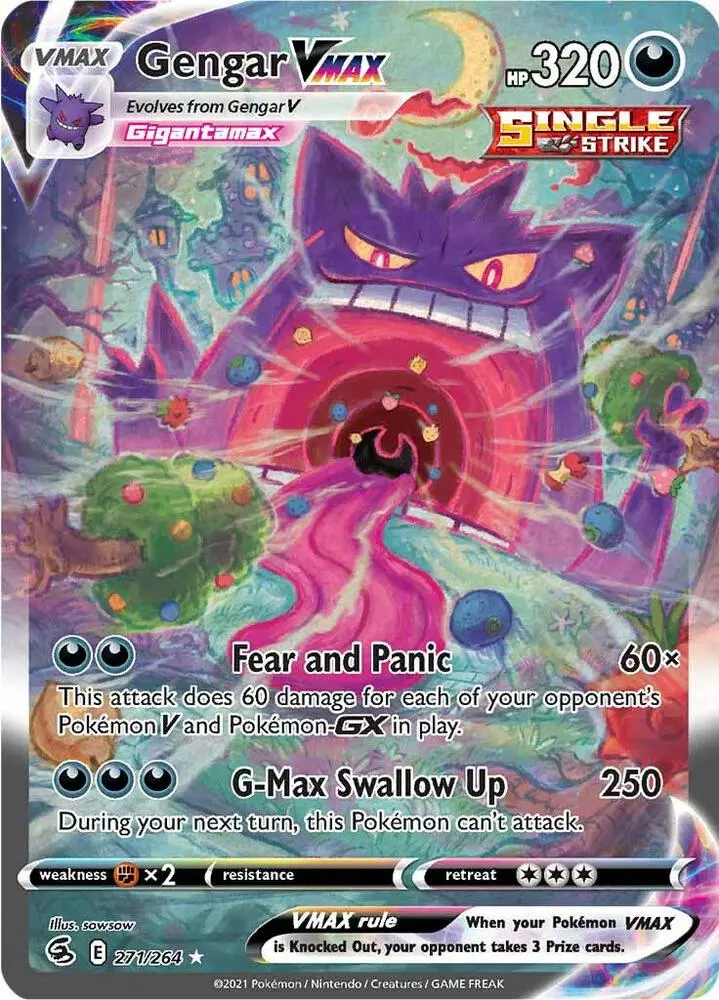 Gengar VMAX Alternate Art Secret VMAX
