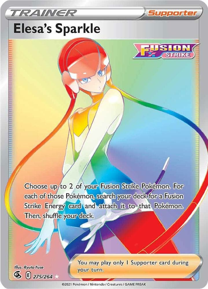 Elesas Sparkle Secret Supporter · Fusion Strike