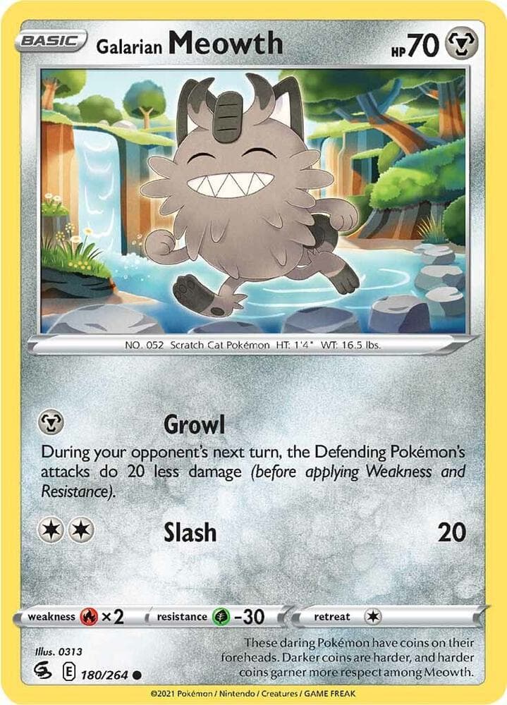 Galarian Meowth Basic
