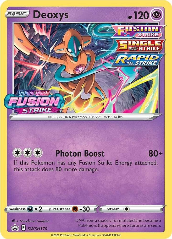 Deoxys SWSH170 Prerelease Basic