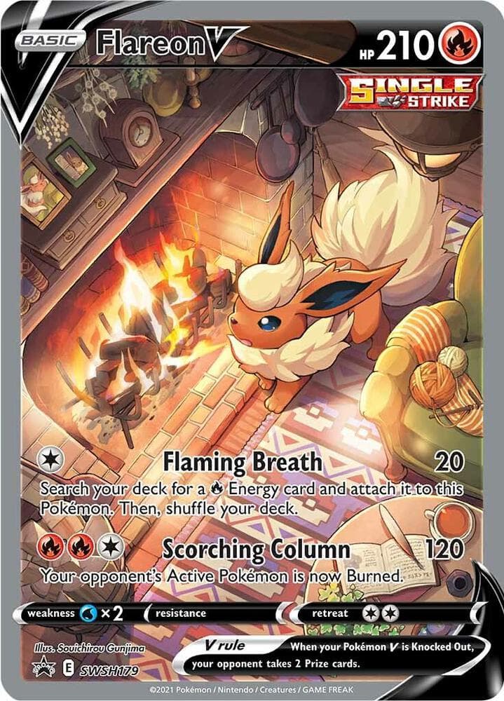 Flareon V SWSH179 Basic