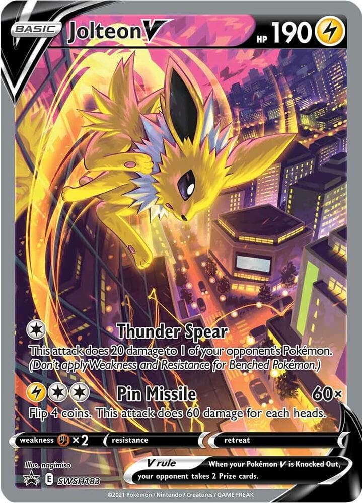 Jolteon V SWSH183 Basic