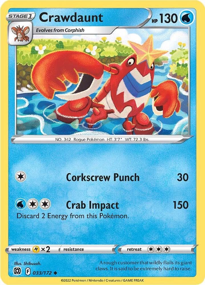 Crawdaunt Stage 1