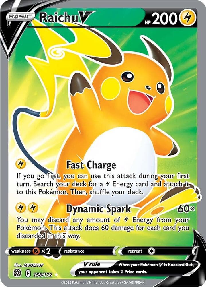 Raichu V Full Art Basic