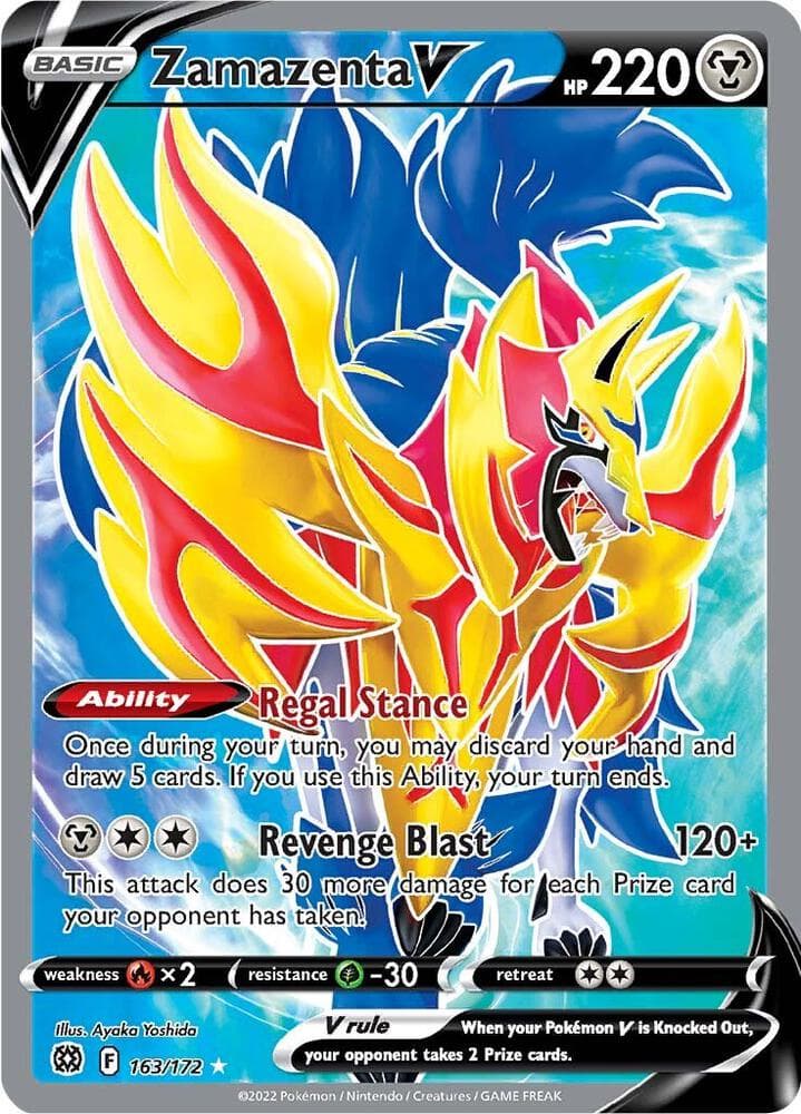 Zamazenta V Full Art Basic