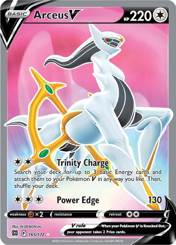 Arceus V Full Art Basic