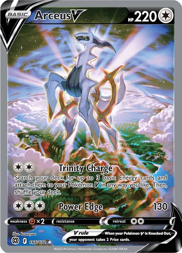 Arceus V Alternate Full Art Basic