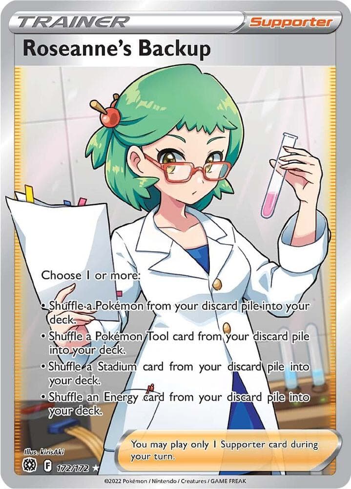Roseannes Backup Full Art Supporter