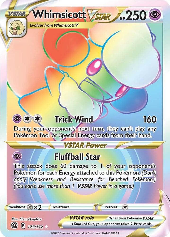 Whimsicott VSTAR Secret VSTAR