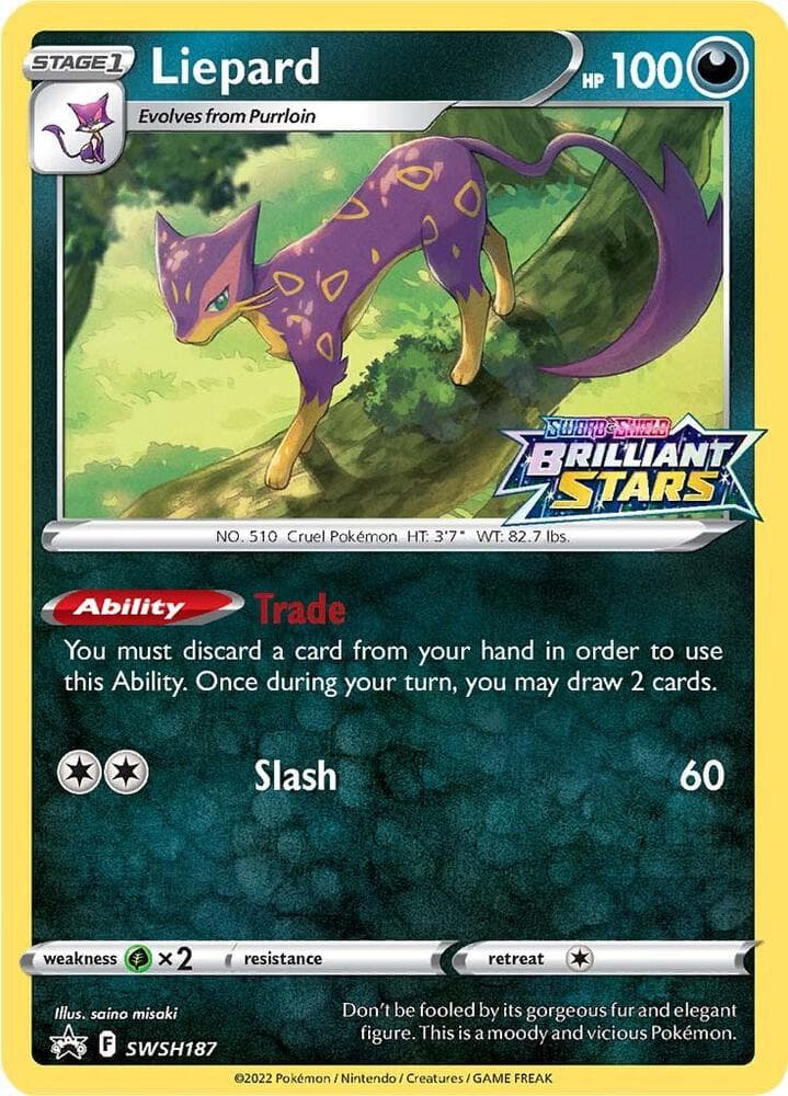 Liepard SWSH187 Stage 1