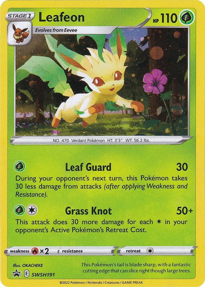 Leafeon SWSH191 Stage 1