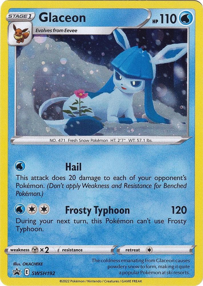 Glaceon SWSH192 Stage 1