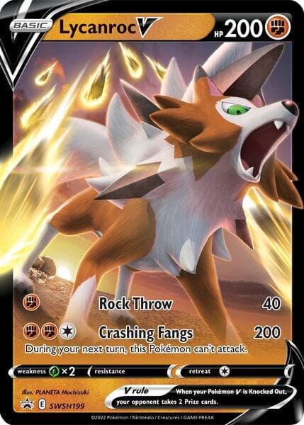 Lycanroc V SWSH199 Basic