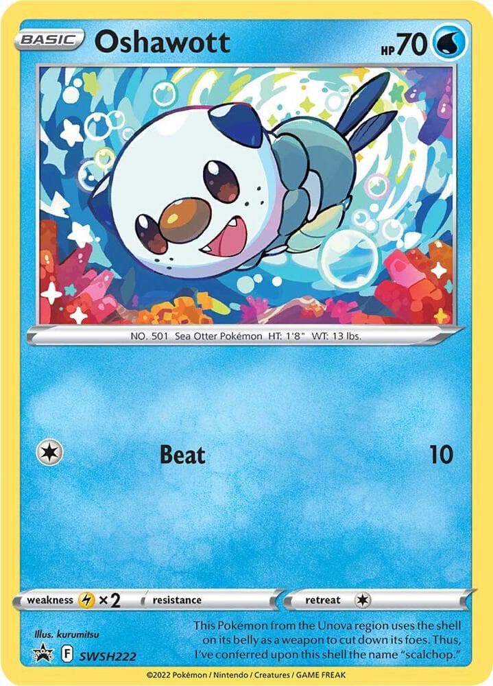Oshawott SWSH222 Basic