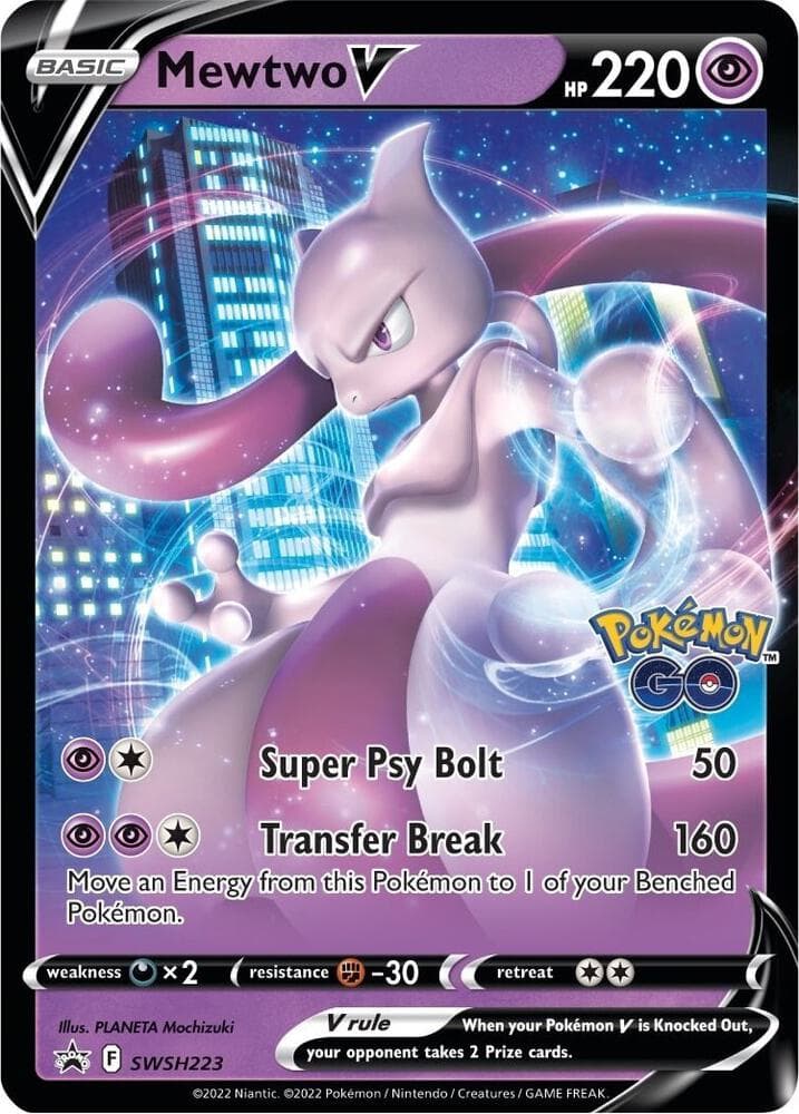 Mewtwo V SWSH223 Basic