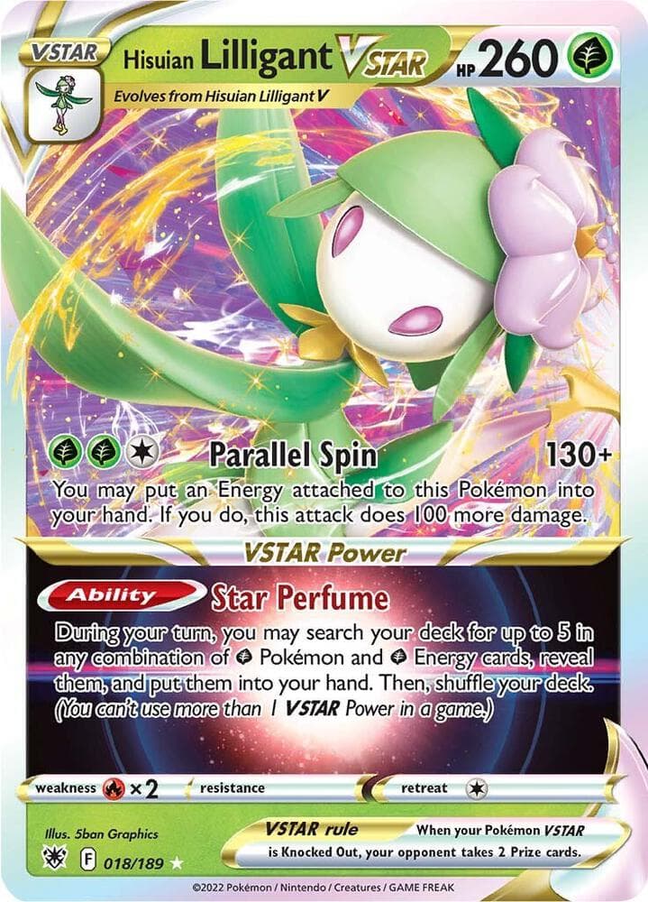 Hisuian Lilligant VSTAR VSTAR