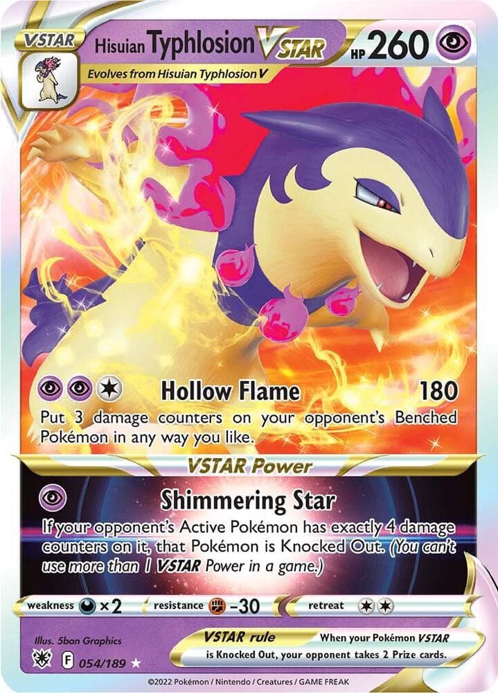 Hisuian Typhlosion VSTAR VSTAR