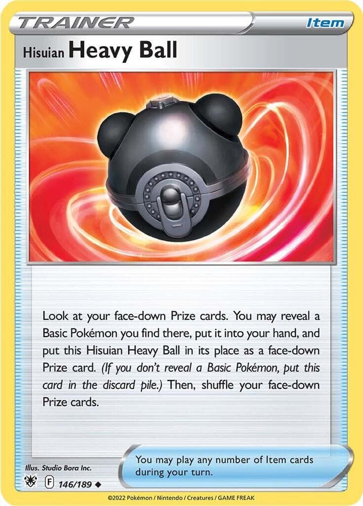 Hisuian Heavy Ball Item