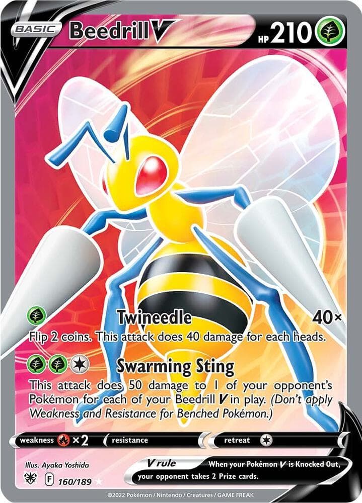 Beedrill V Full Art Basic