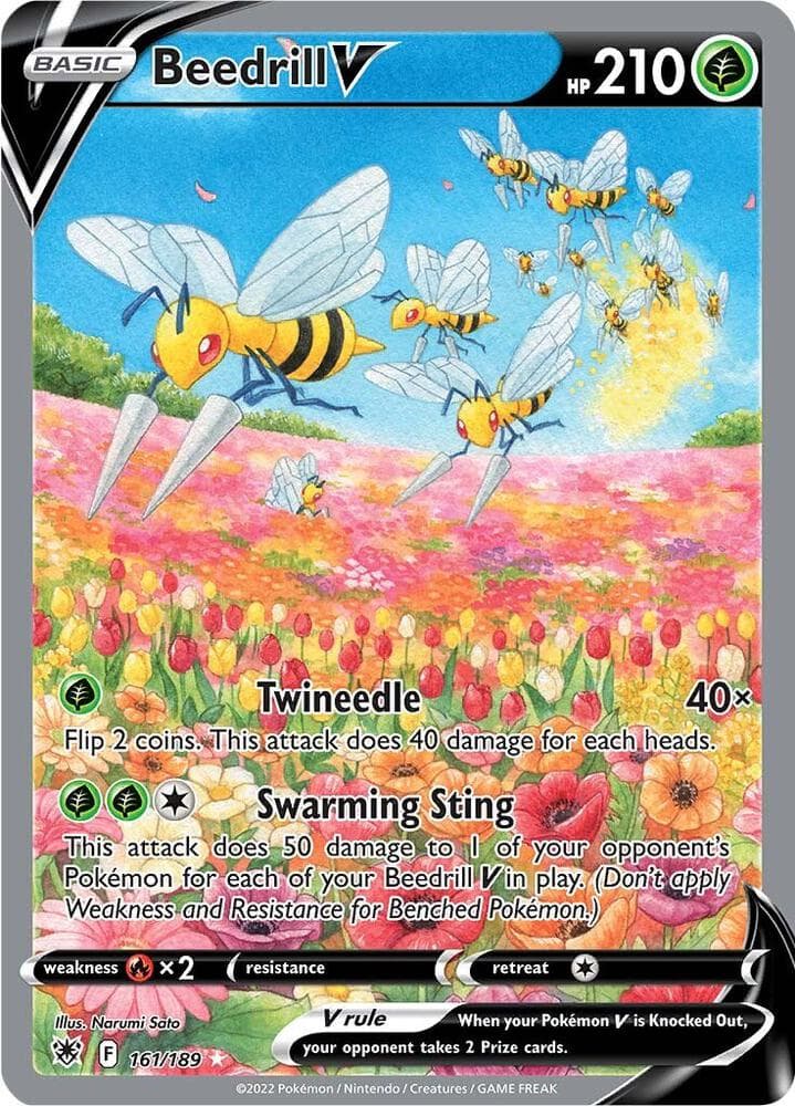 Beedrill V Alternate Full Art Basic