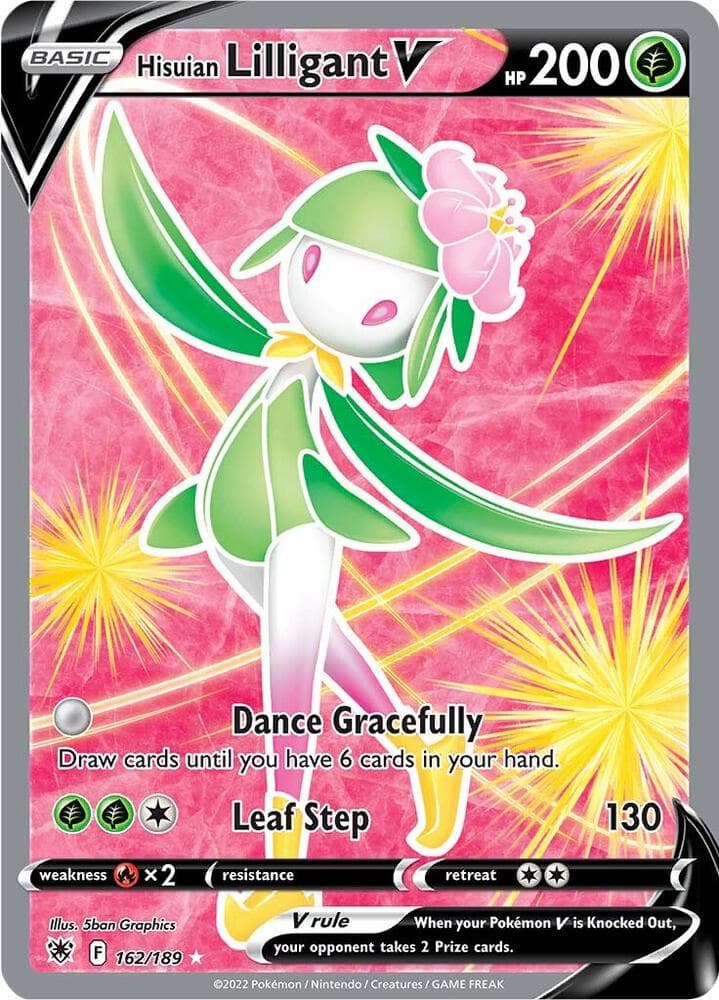 Hisuian Lilligant V Full Art Basic