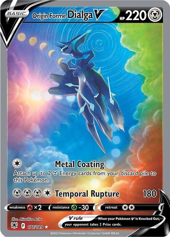 Origin Forme Dialga V Alternate Full Art Basic