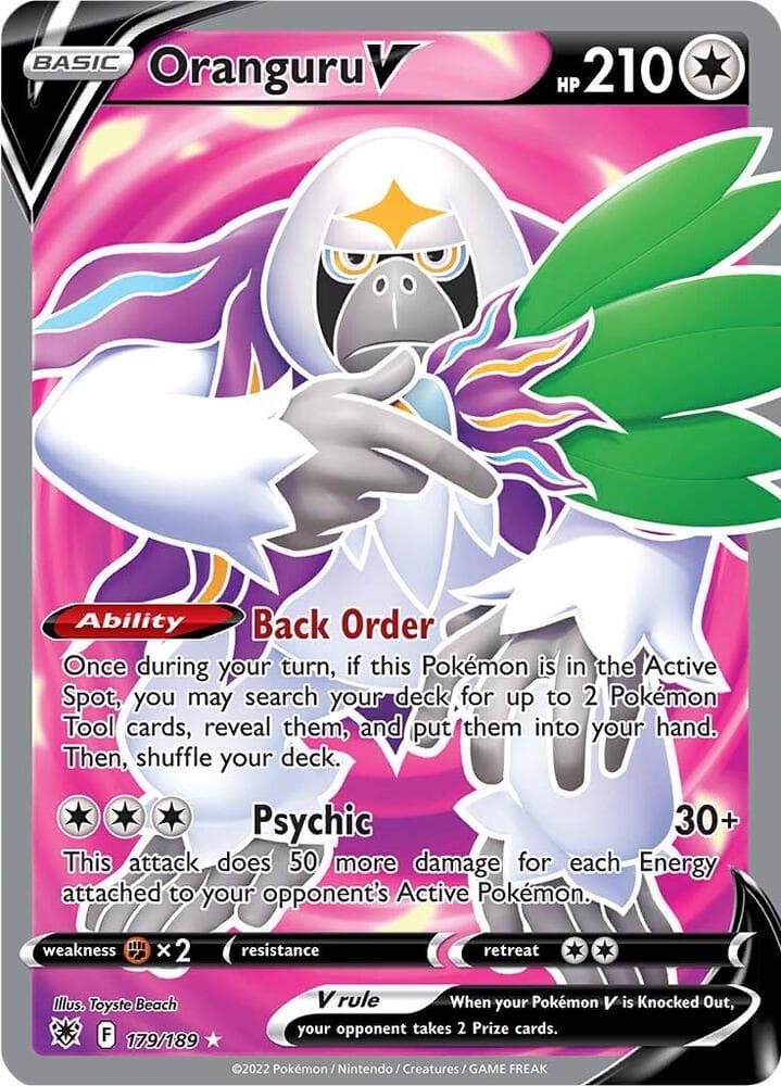 Oranguru V Full Art Basic