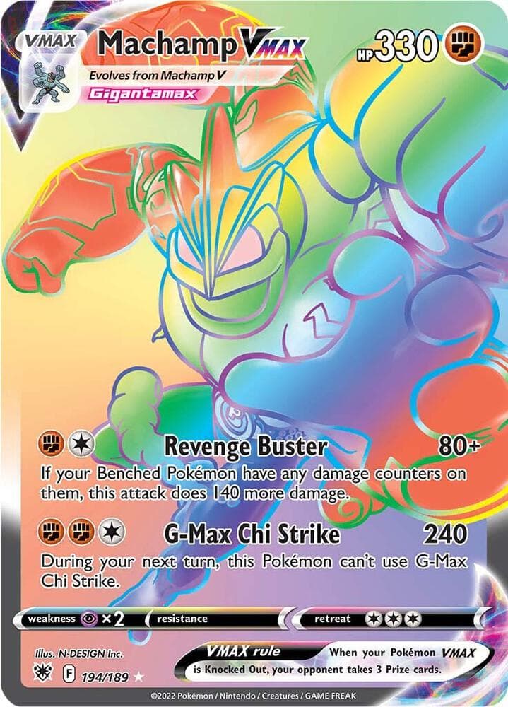 Machamp VMAX Secret VMAX