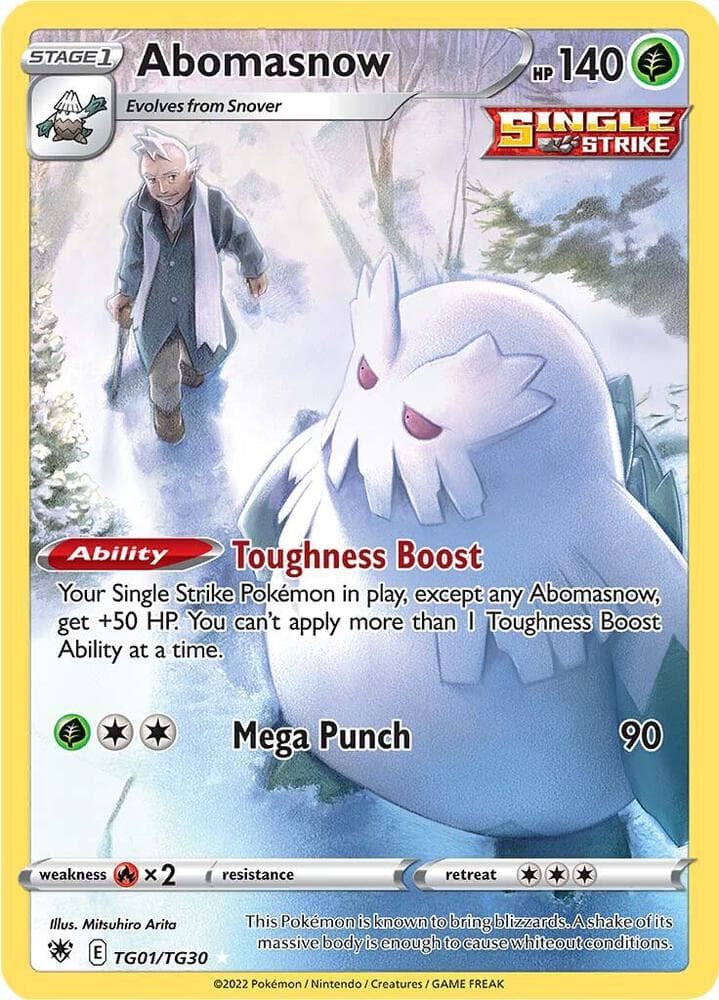 Abomasnow Stage 1
