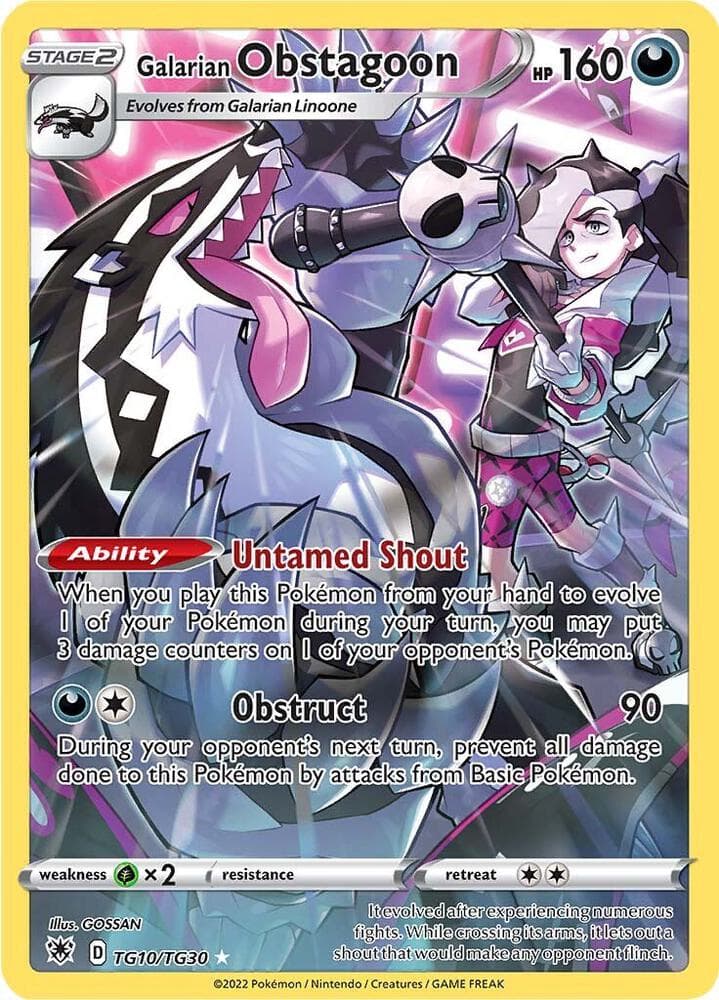 Galarian Obstagoon Stage 2