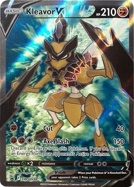 Kleavor V Full Art SWSH248 Basic