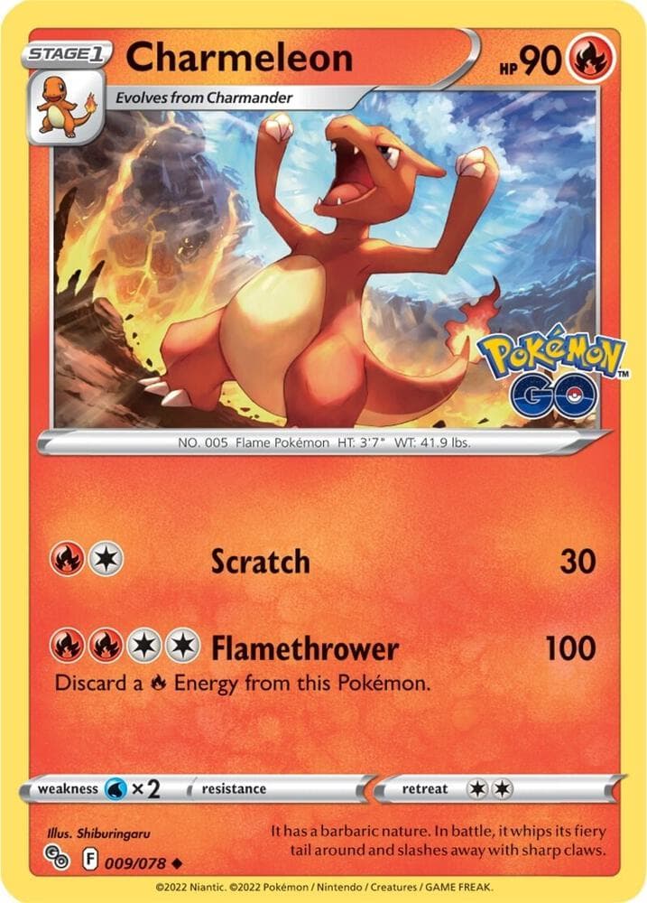 Charmeleon Stage 1
