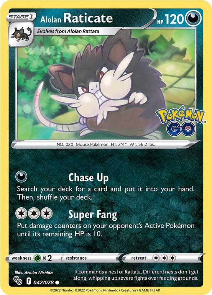 Alolan Raticate Stage 1
