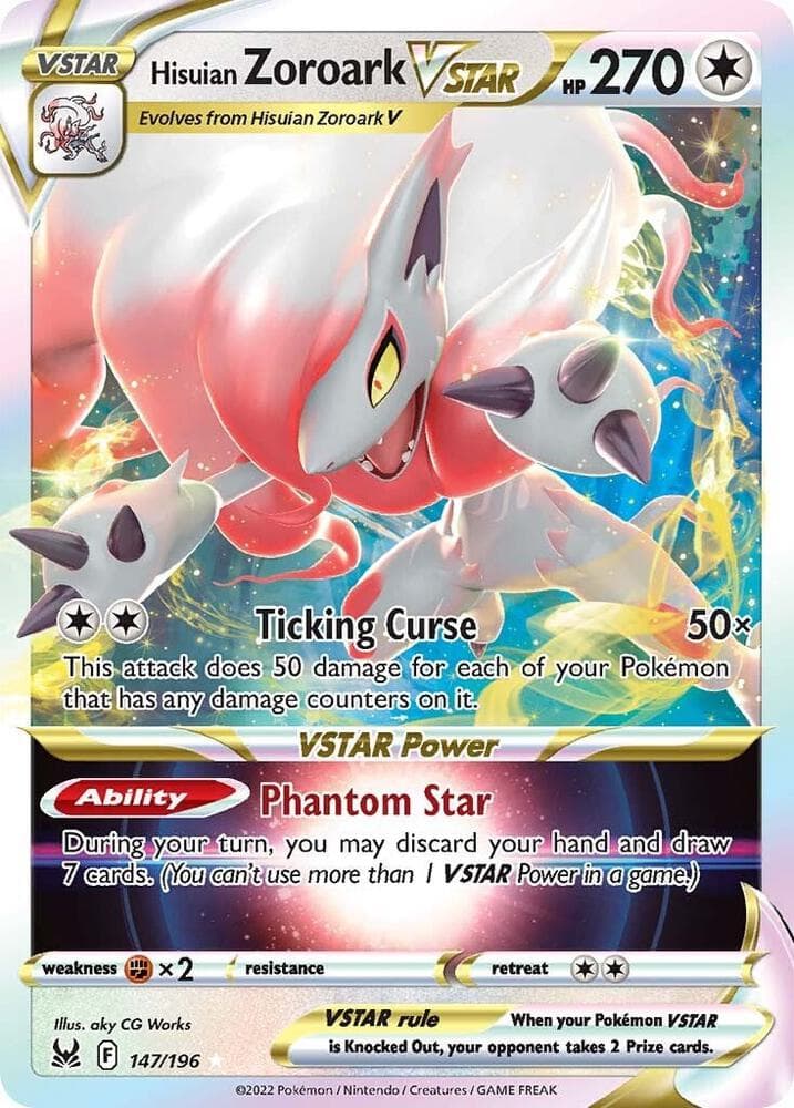 Hisuian Zoroark VSTAR VSTAR