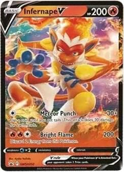 Infernape V SWSH252 Basic